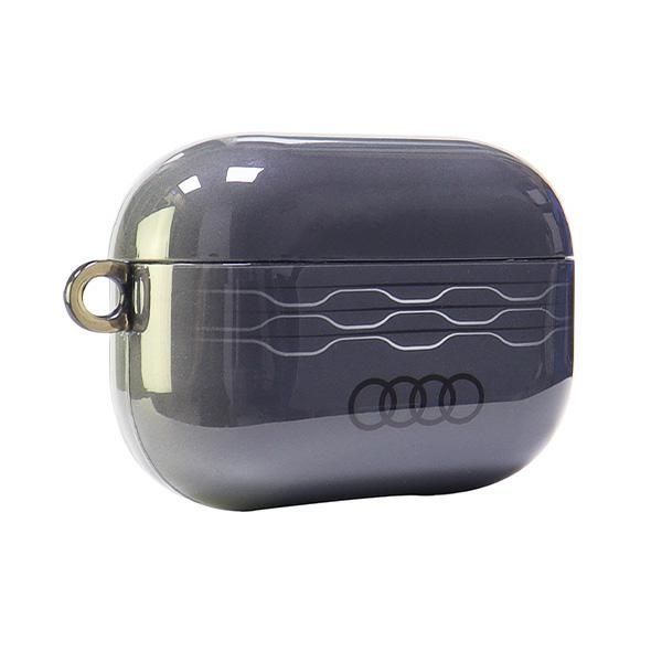 Audi IML Geometric Pattern AirPods Pro 2cover szary/gray AU-IM