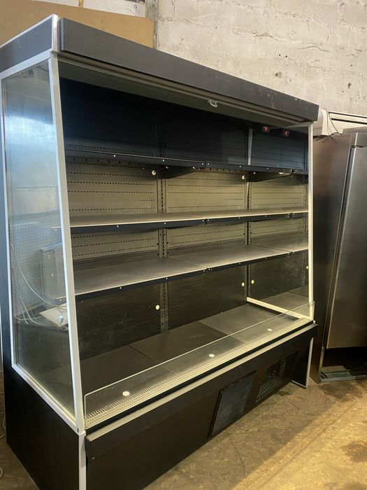 Холодильна горка регал aisberg айсберг 2 метри