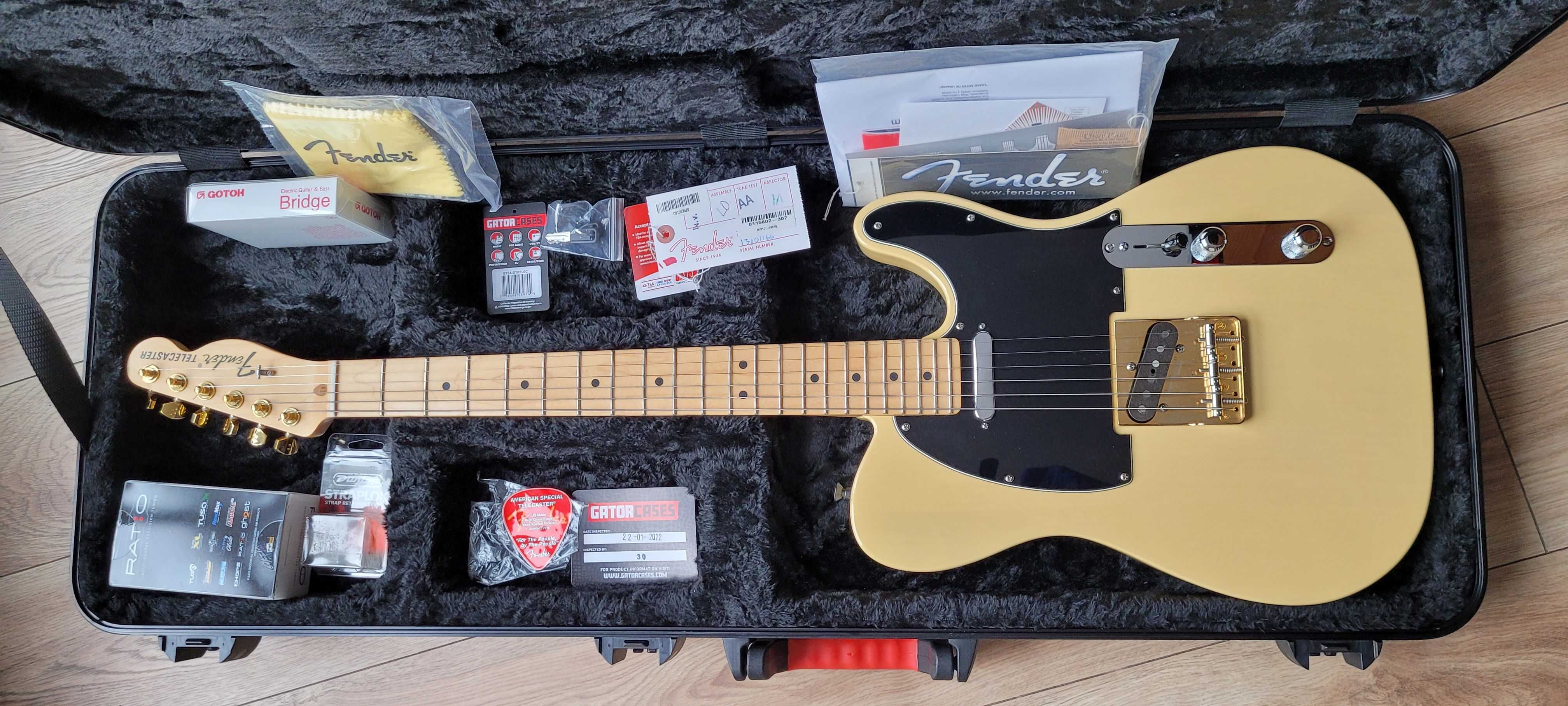 Fender american special telecaster vintage blonde deals