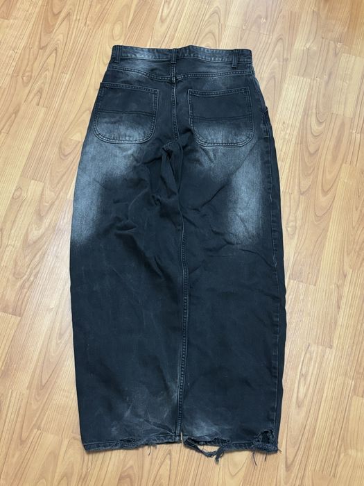 черные джинсы бершка baggy bershka