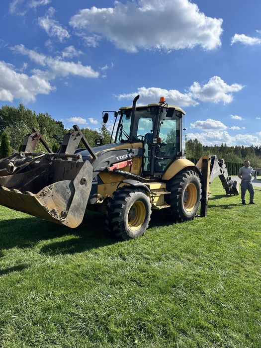 Uslugi koparko-ładowarka, wykopy liniowe, fundamety, rozladunek.