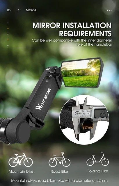 Retrovisores para Bicicleta | West Biking