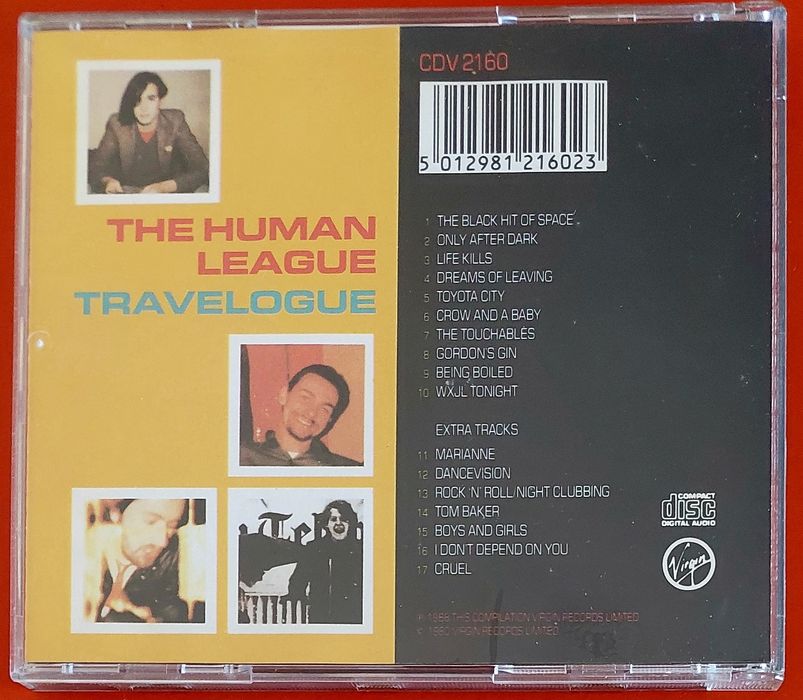 CD Human League - Travelogue