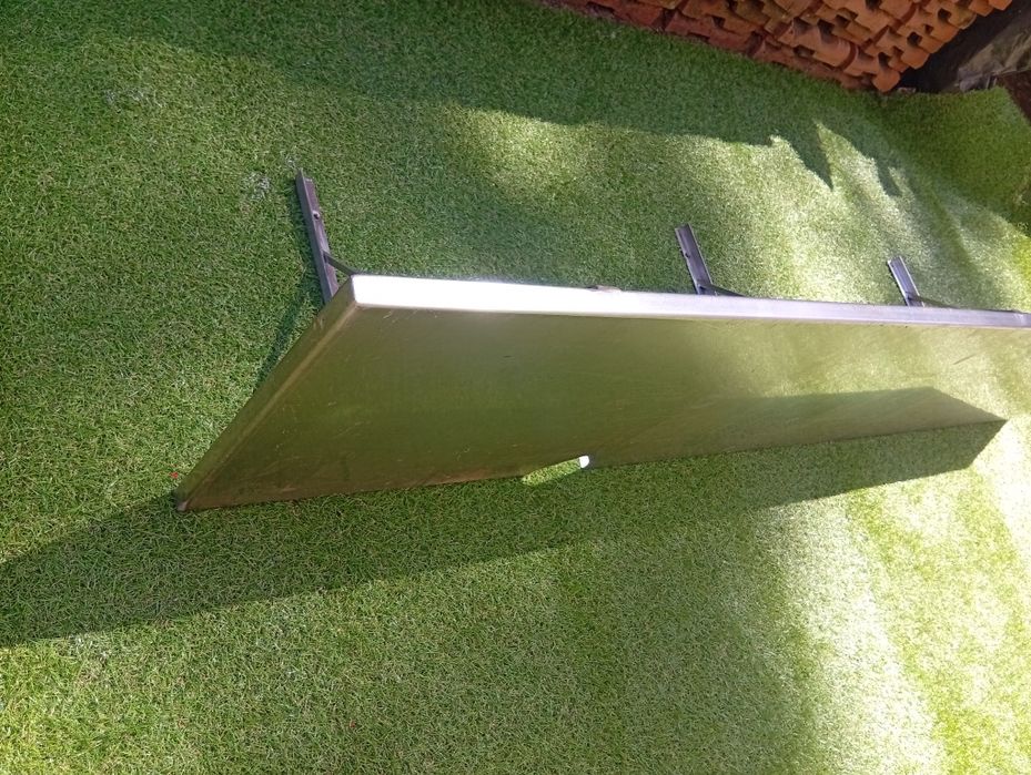 Prateleiras inox restauração