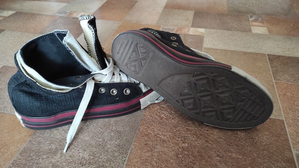 Кеды "ALL STAR"  Converse двойной манжет