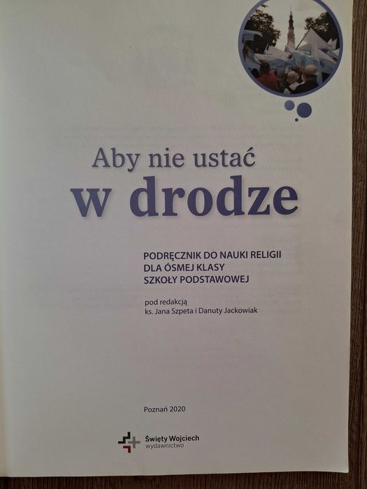 Religia podręcznik do klasy 8 szkoły podstawowej.
