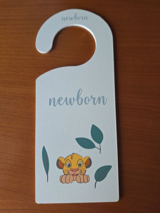 7 Cabides Separadores para Roupa de Bebé Rei Leão Disney