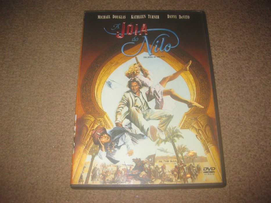 DVD "A Jóia do Nilo" com Michael Douglas/Raro!