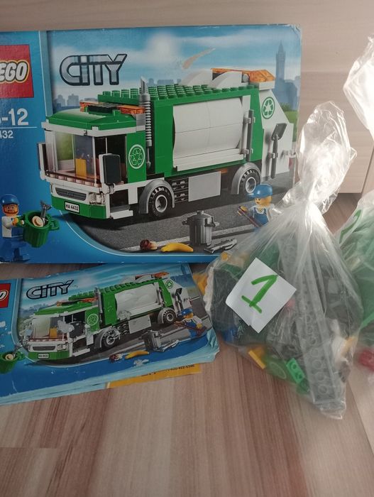 Lego City śmieciarka 4432.