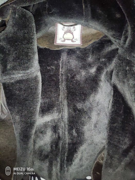 Дубленка замшевая