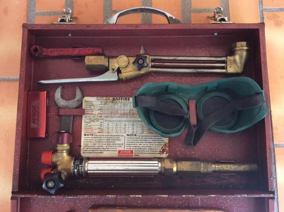 Equipamento de Soldadura e Corte de Safira