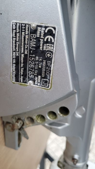 silnik Honda 20 KM z rumplem
