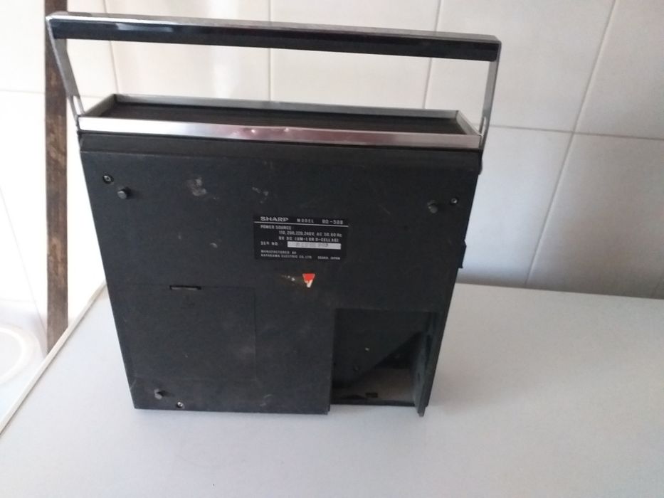 Gravador de bobinas antigo