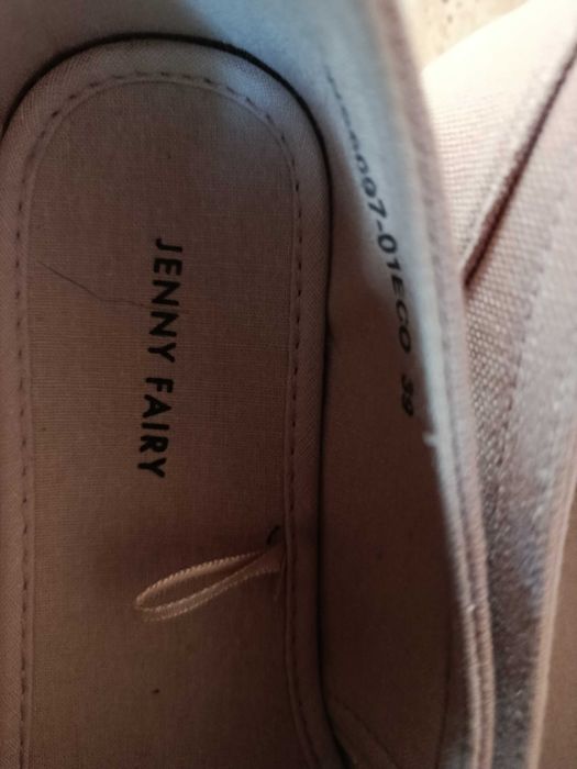 Letnie damskie buty w stylu espadryli 39
