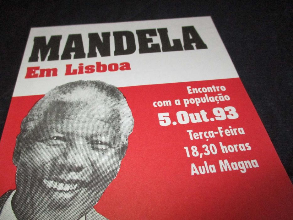 Folheto do Movimento Português Contra o Apartheid
