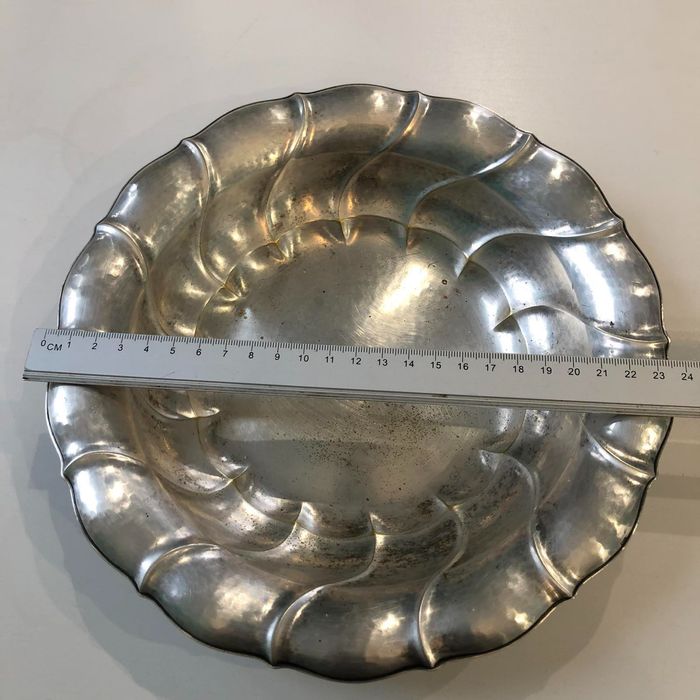 блюдо тарілка ваза посріблена весілля вінтажна Німеччина