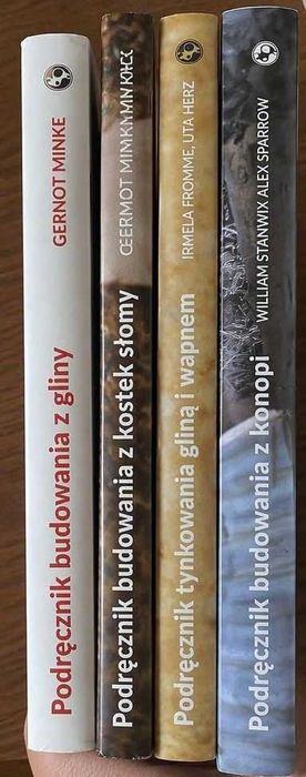 Kolekcja 4 książek o alternatywnym budownictwie wyd. Cohabitat