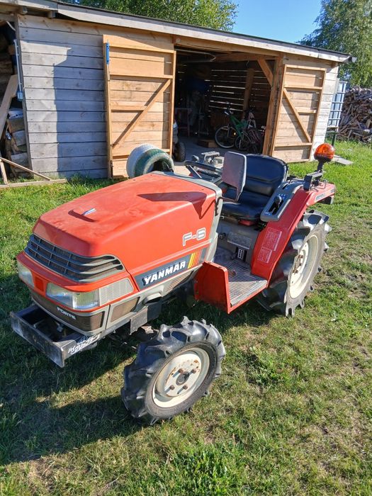 Mini traktorek yanmar f6 16km 4x4