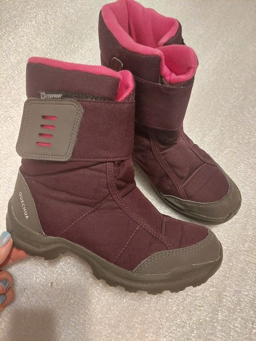 36 р Зимові   термо - ботинки ,  Quechua