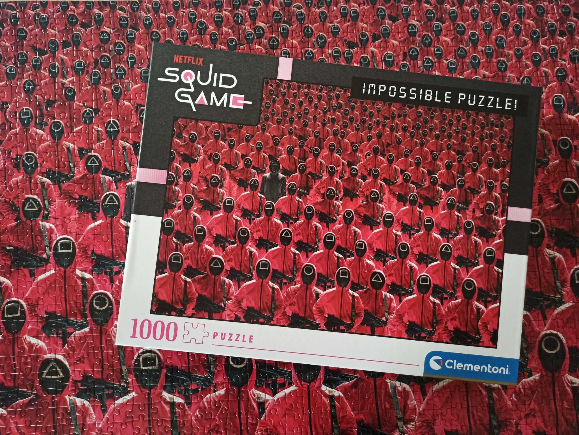 Clementoni SQUID GAME - Puzzle Impossible 1000P