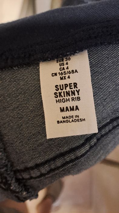 Джинси h&m mama S