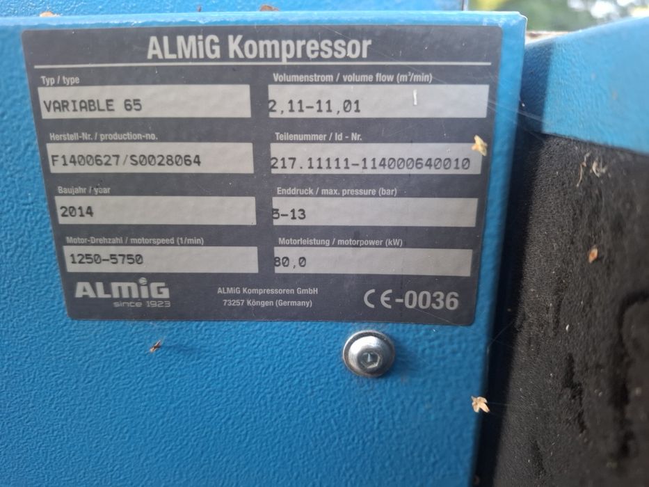 Stopień ślubów VMX 75 ALMIG VARIABLE 65
