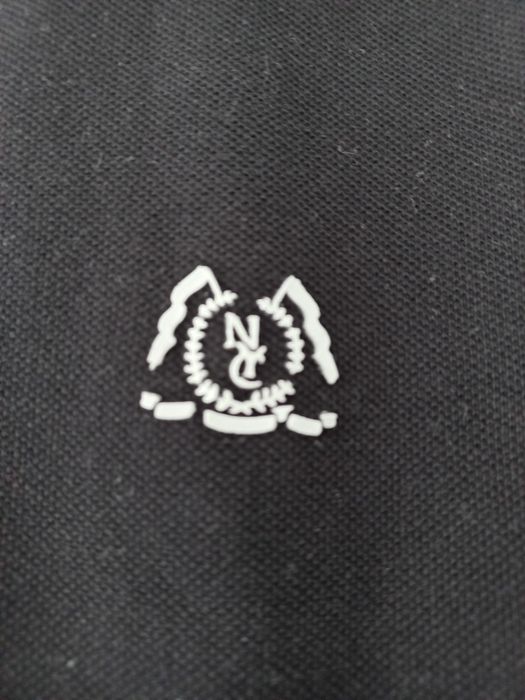 Koszulka polo czarna H&M