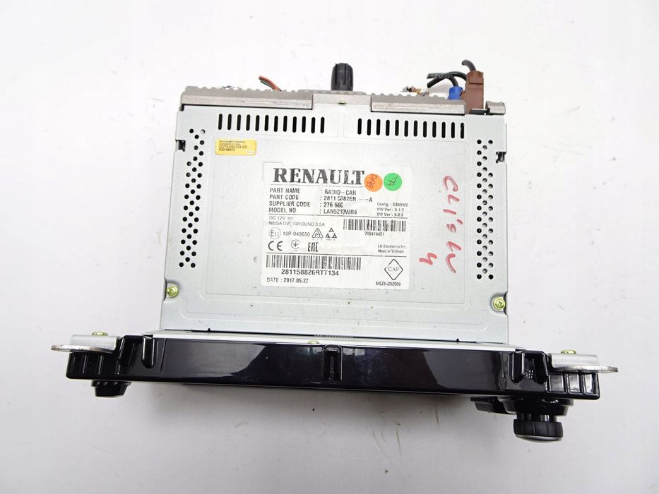 radio cd renault clio iv lift