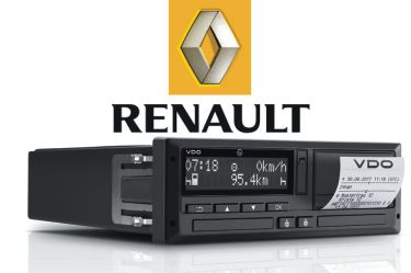 Renault Master tachograf 4.1 Siemens VDO Pakiet Mobilności