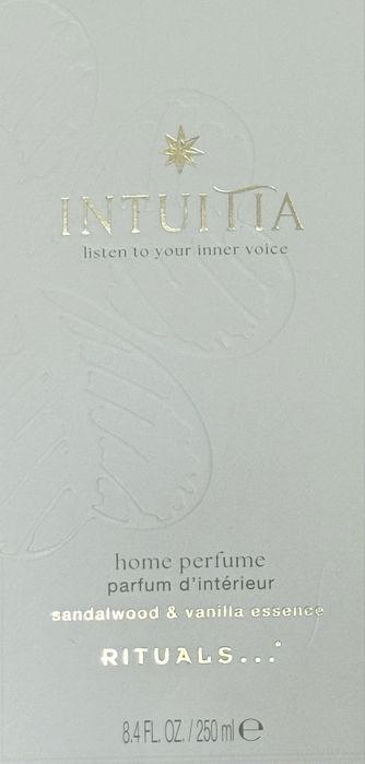 Rituals - Intuitia  sandalwood & vanilla essence edycja limitowana. Nowy 250ml .