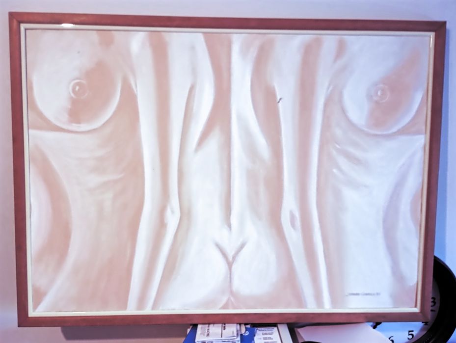 Pintura original  "Mulher Planificada"