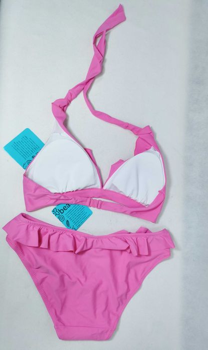 Strój kąpielowy 34/36 S dwuczęściowy różowy ST0147 SWIMWEAR ELLOS