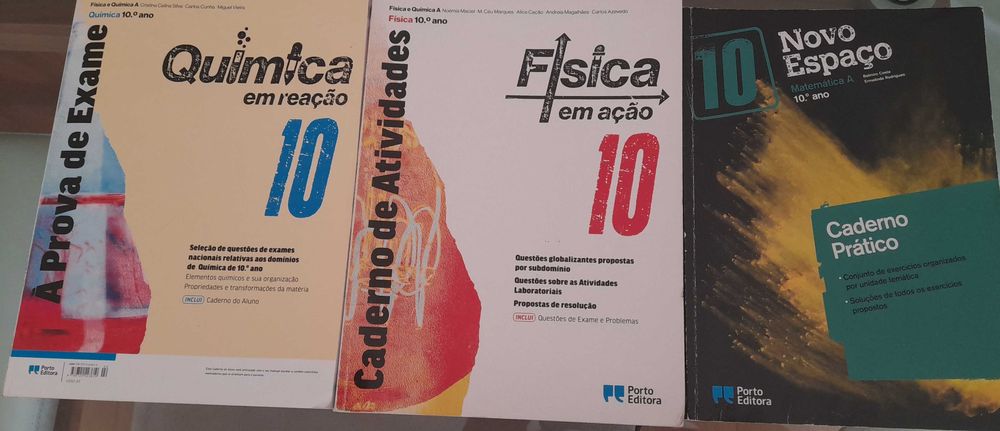 Cadernos de atividades 10° ano