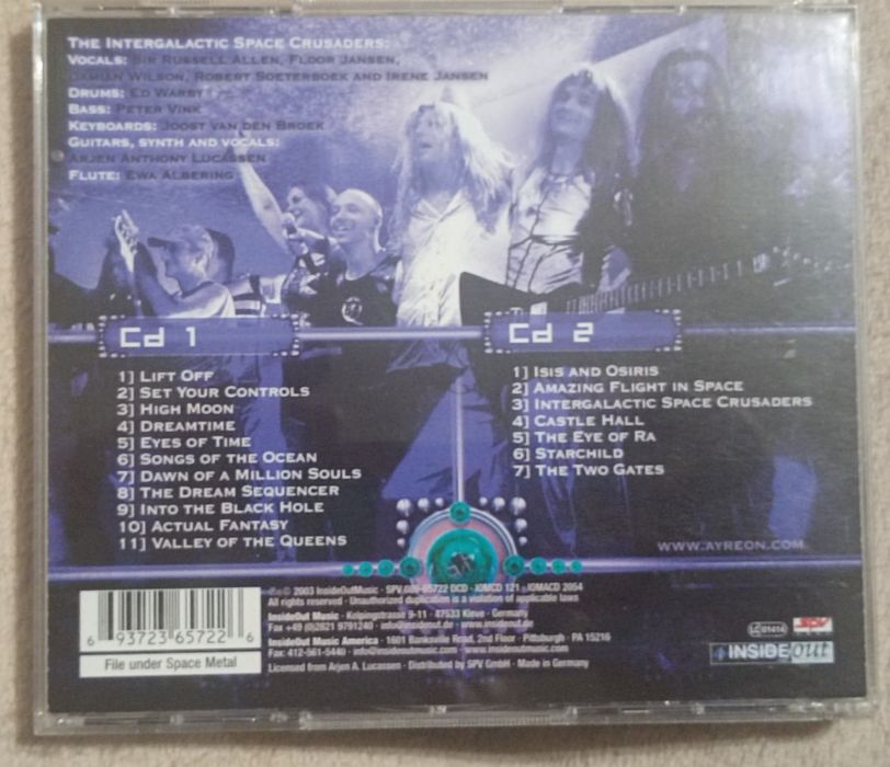 A.A. Lucassen's Star One - Live On Earth 2 CD