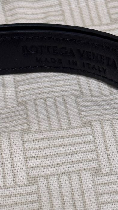 Сумка Bottega Veneta з плетеної натуральної шкіри та шкіряна руч — zdjęcie 4