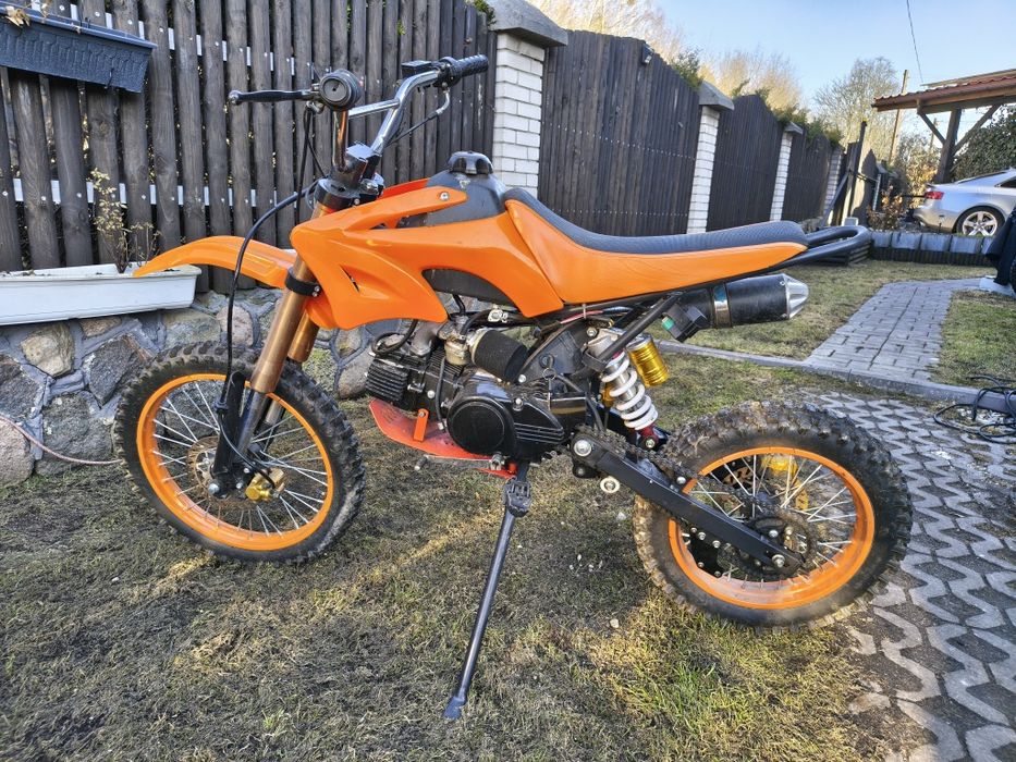 Cross 125cc, 4 biegi, koła 17/14