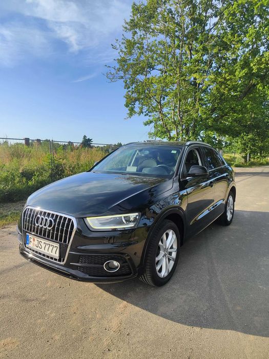 Audi q3 sline 1.4 benzyna 150ps 122 tyś km przebieg LED  okazja
