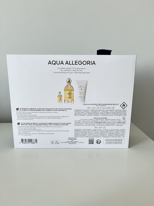 Zestaw kosmetyków dla kobiet woda perfumowanax2 balsam Guerlain