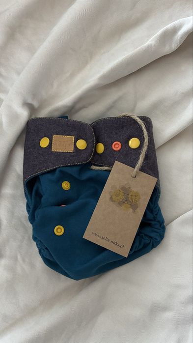 Otulacz welniany pielucha wielorazowa welna merino one size