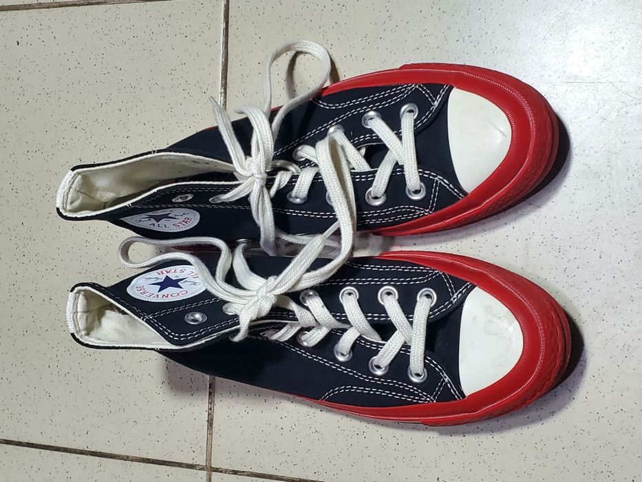 Кеди Converse ×Comme des Garçons PLAY Chuck 70 Hi