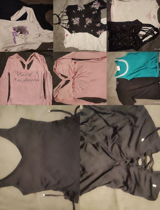 Zestaw , paczka ubrań