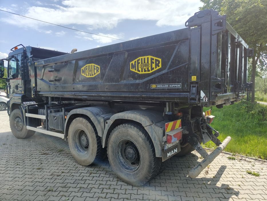 Man TGS 33. 440 wywrotka 6x4 bortmatic hydroburta klapodrzwi