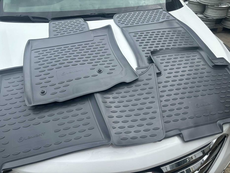 Новые ковры! TOYOTA PRADO-120 Оригинальные резиновые Коврики JAPAN