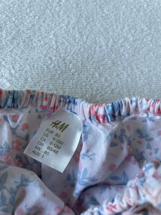 Rampersy H&M kwiaty