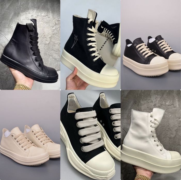 Rick Owens/Ramones/Jumbo/Drkshdw/Vintage/Geobasket/Abstract/Puffer