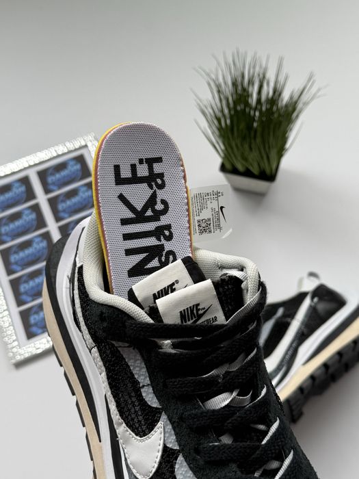 Кросівки nike sacai black/white