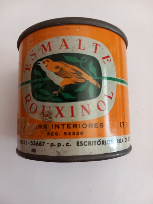 Lata tinta esmalte Rouxinol 1/8