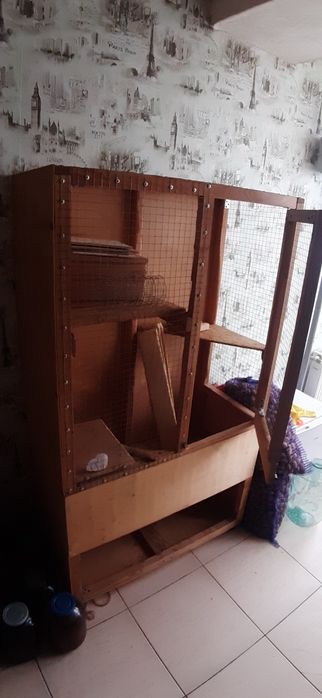 Большая клетка для грызунов свинка шиншилла хомяк крыса 140х80х40см