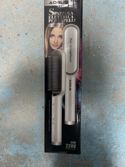 Escova elétrica alisadora