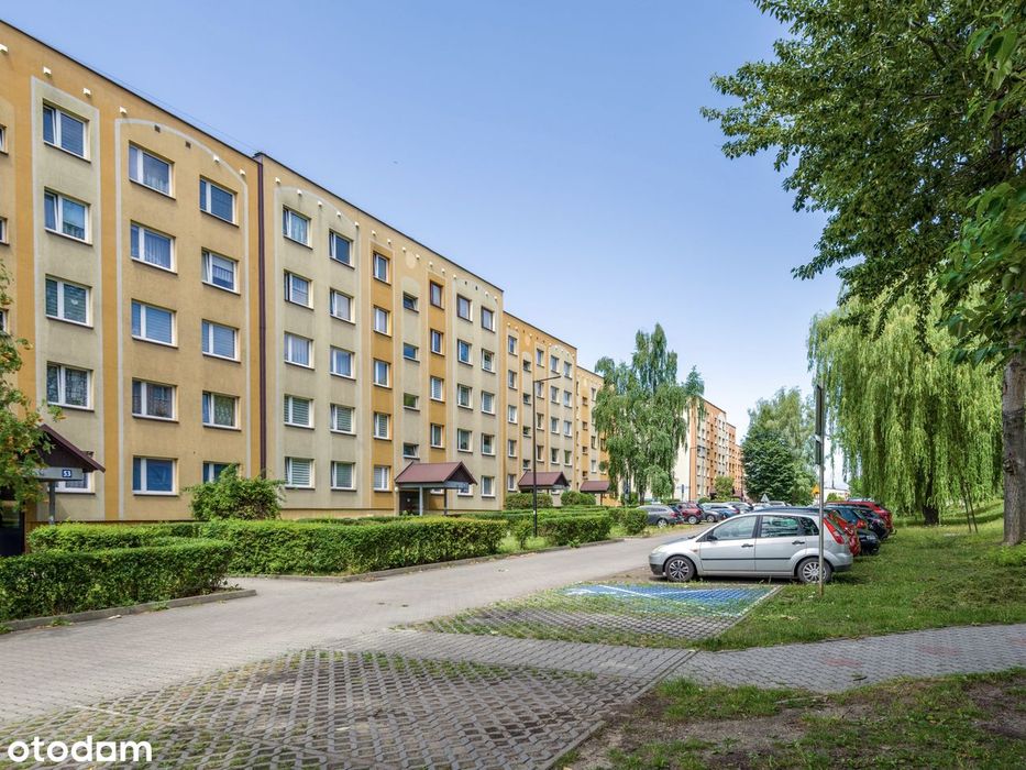 Przestronne mieszkanie z balkonem i widokiem na zieleń - 3 pok.